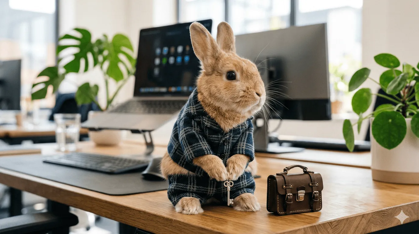 Office — another day at the desk